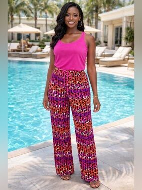 Trina Turk Swim & Spa Collection Pants L NWT